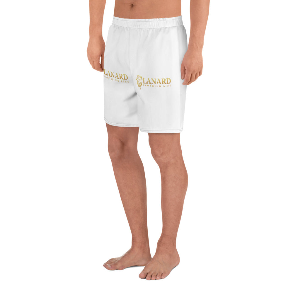 Men's Athletic Long Shorts with lanard logo