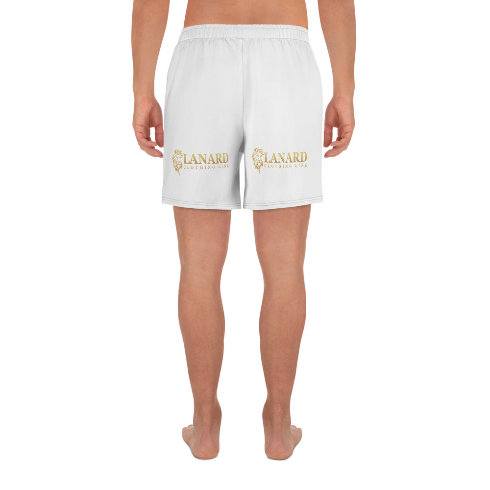 Men's Athletic Long Shorts with lanard logo